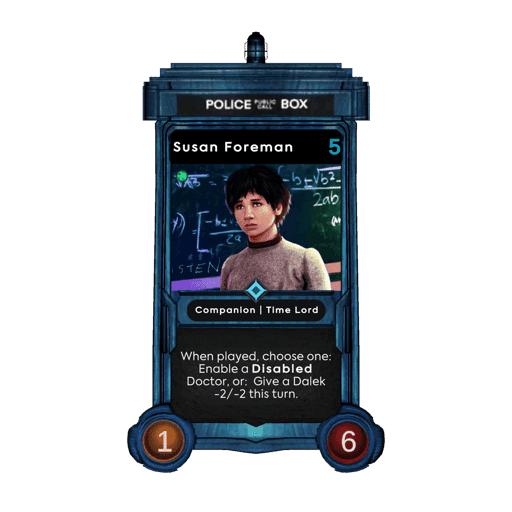 Susan Foreman - TARDIS Frame