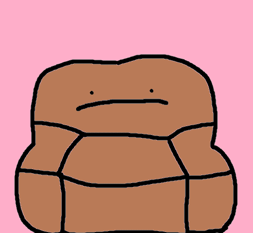 Sad Brown Couch