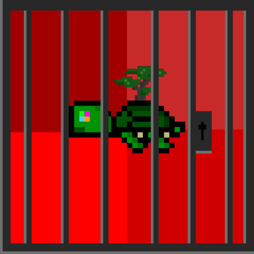 Jail Turtle #7083