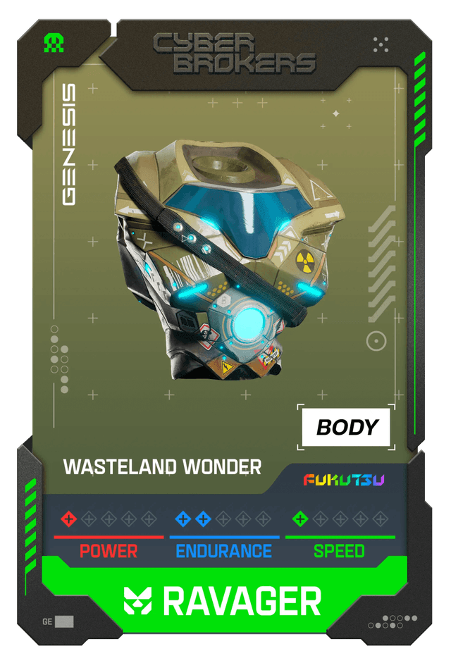 Wasteland Wonder Ravager Body