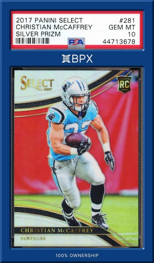 2017 Panini Select Christian McCaffrey - PSA 10 (Cert: 44713678)