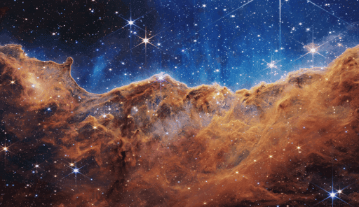 “Cosmic Cliffs” in the Carina Nebula (NIRCam Image) 4735