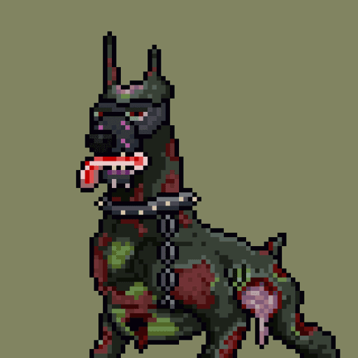 Mutant Pixel Hounds #1125