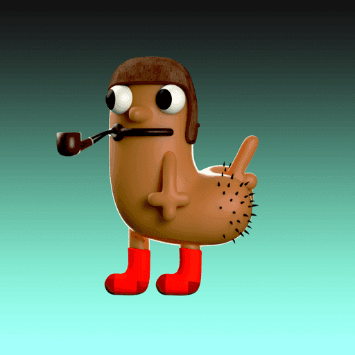 3D CryptoDickbutt #27