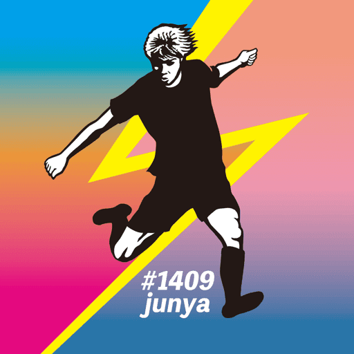 #1409junya ID Sticker #923