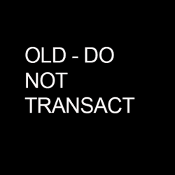 **OLD** *Do Not Transact!* (Refraction)