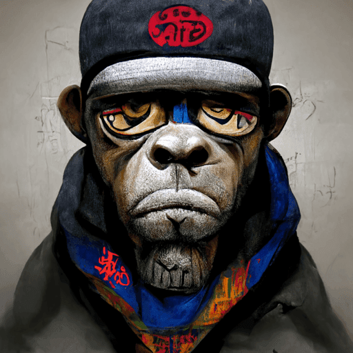 Graffiti Ape #172