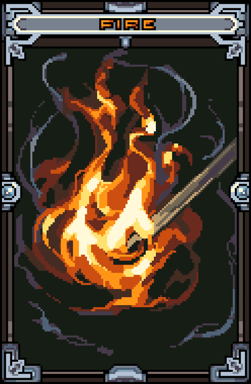 The Battle Of The 3 Elements. Fire Card #488