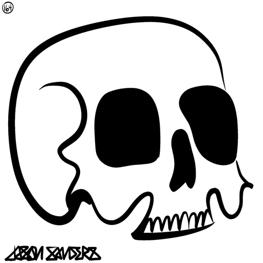 Skull Lines “Seven” By DrainedEye | #164