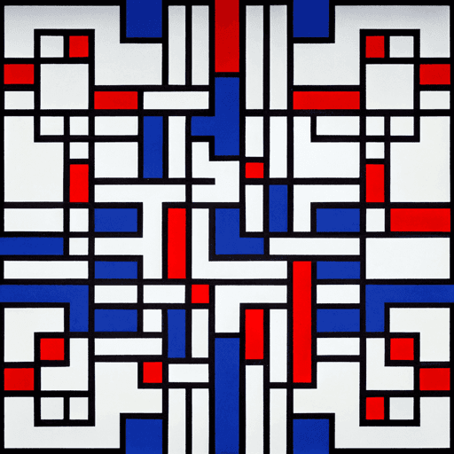 Mondrian's Labyrinth by Lilia #39