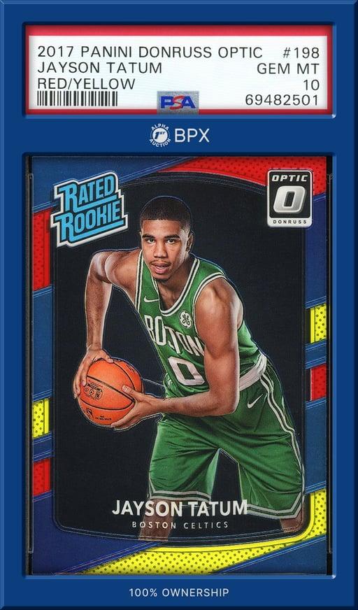 2017 Panini Donruss Optic Jayson Tatum - PSA 10 (Cert: 69482501)