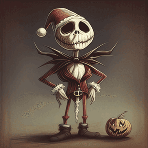 Santa Skellington #120