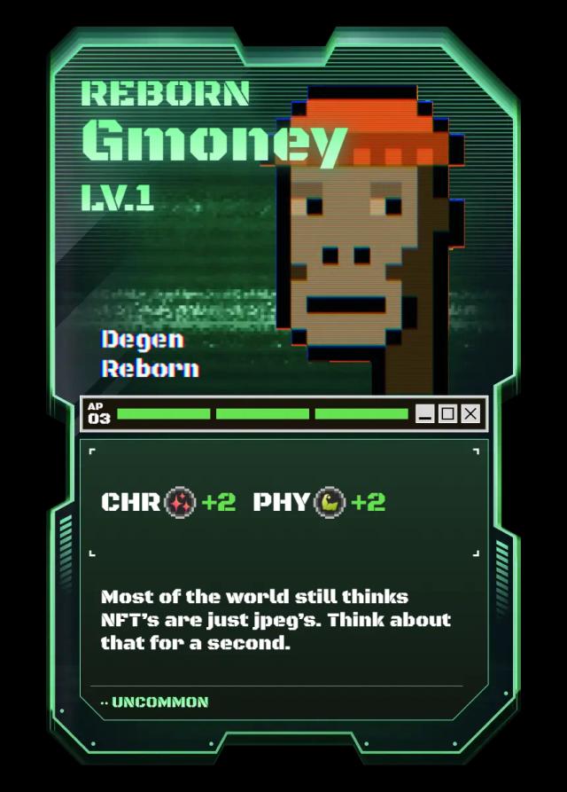 REBORN Gmoney