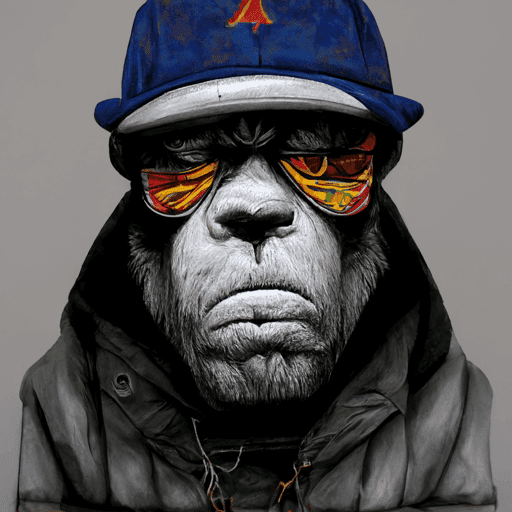 Graffiti Ape #112