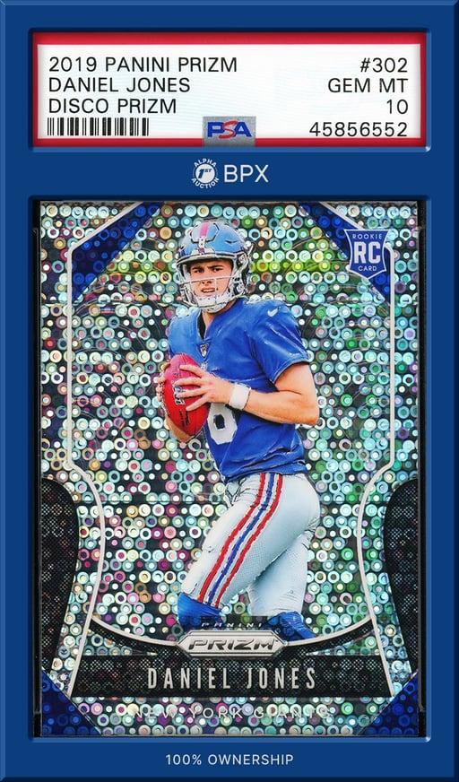 2019 Panini Prizm Daniel Jones - PSA 10 (Cert: 45856552)