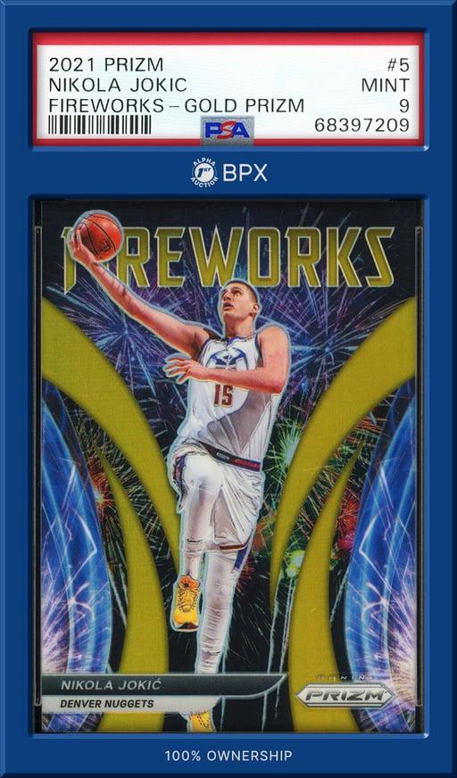 2021 Panini Prizm Nikola Jokić - PSA 9 (Cert: 68397209)