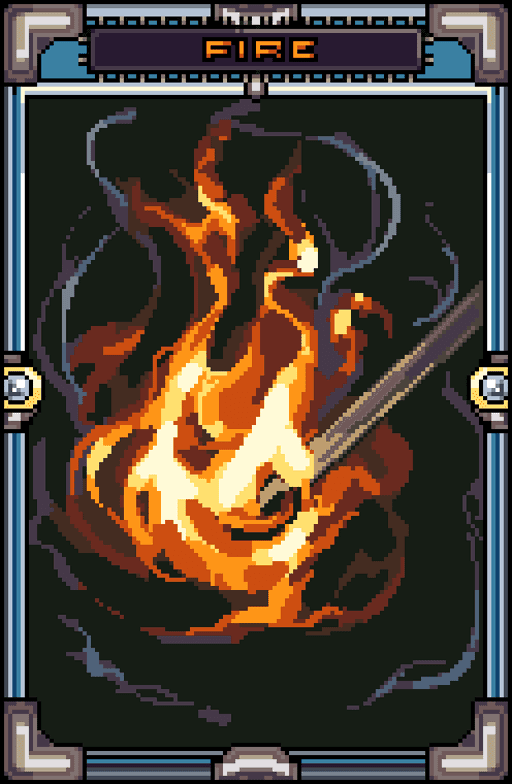 The Battle Of The 3 Elements. Fire Card #423