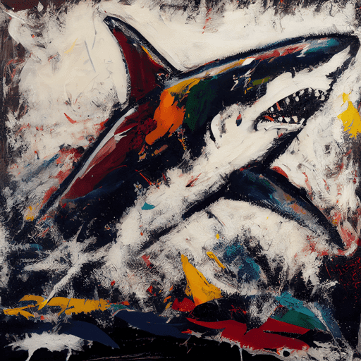 Abstract Shark by Kimi #658