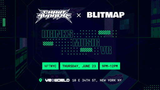 Chain Runners x Blitmap @ NFT NYC