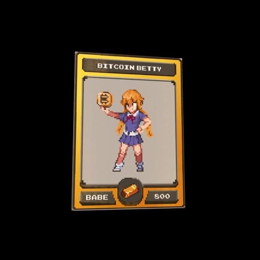 [Gold] Bitcoin Betty - #190 of 800