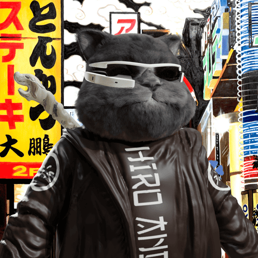 SamuraiCats by Hiro Ando #4514