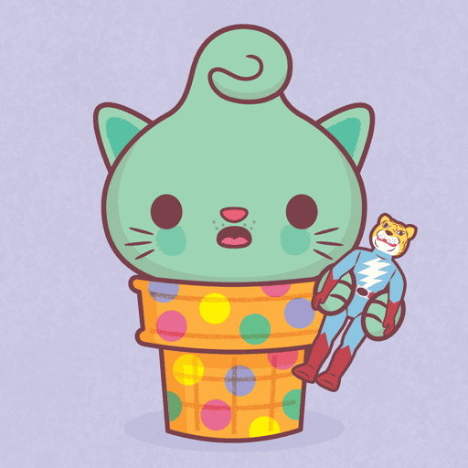 Kitty Cone #2670