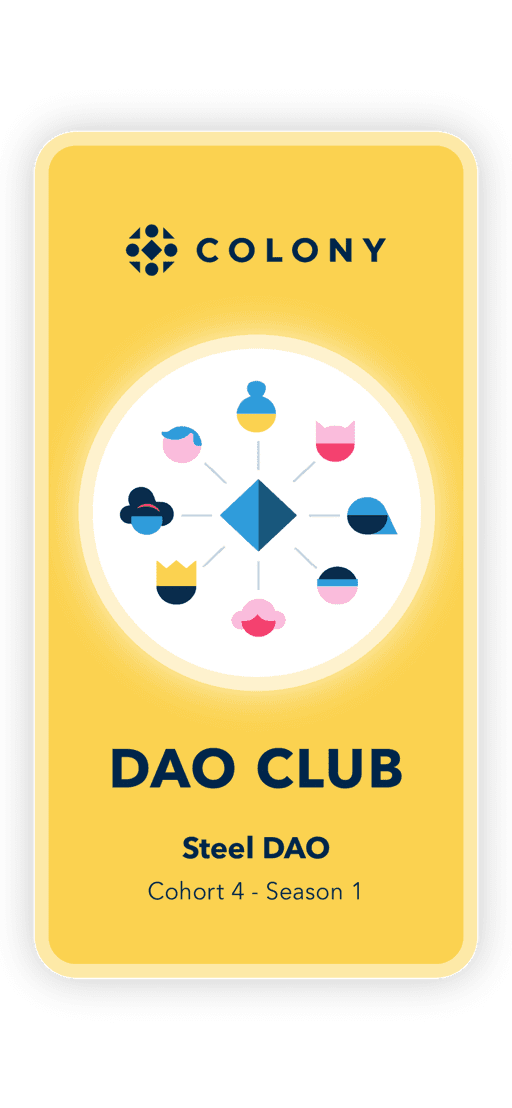 DAO Club - Season 1 - Steel DAO