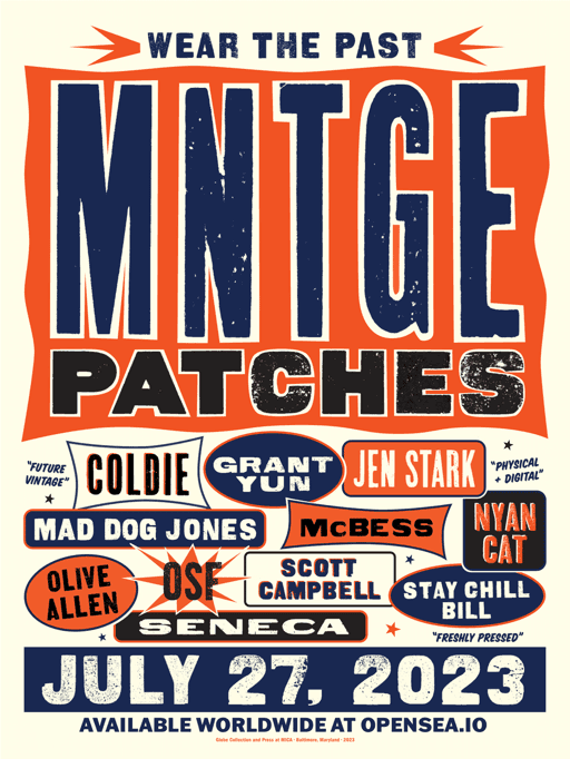 MNTGE Patches Poster