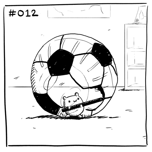 Suicidal Hamster #012 - Hamster Ball Soccer