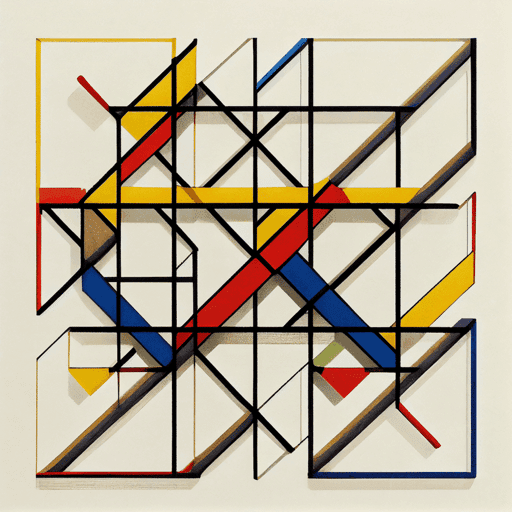 Mondrian's Labyrinth by Lilia #11