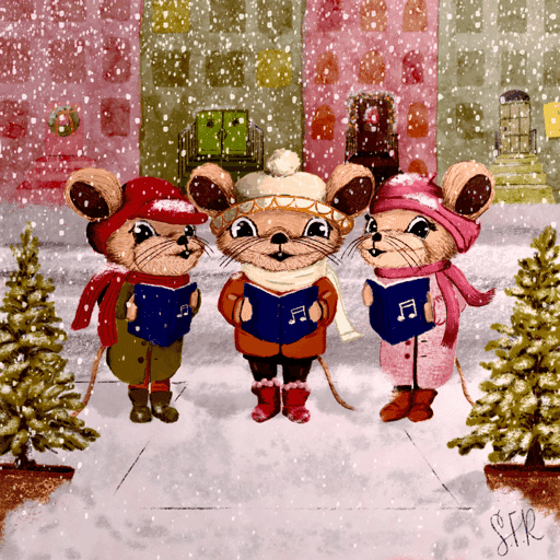 Christmouse Caroling