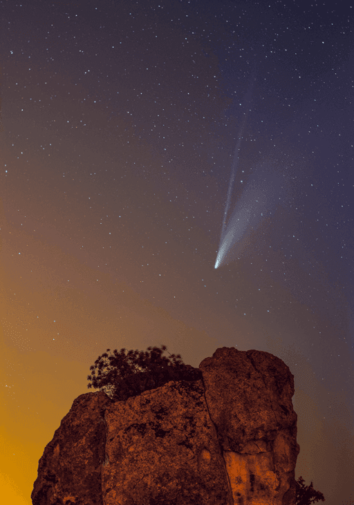 Ancient Snowball Over Ancient Phrygian Sky