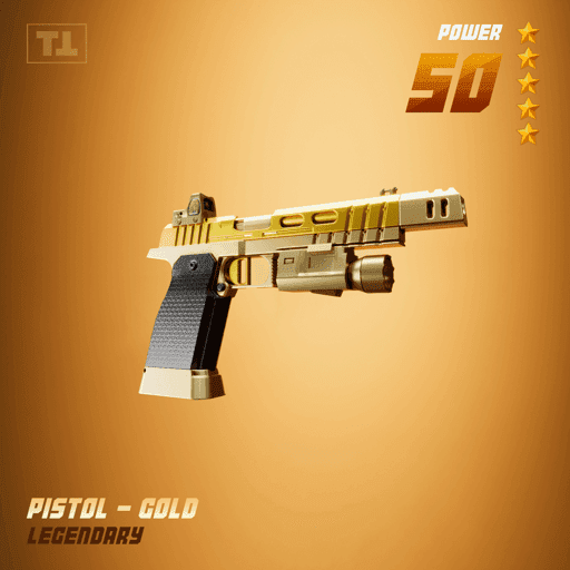 PISTOL - GOLD #234