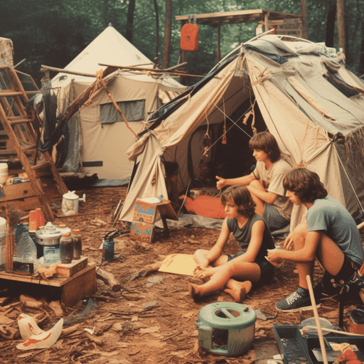 SCHOOLCAMPINGTRIP 1991