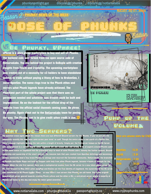 Dose of Phunks Season 2 - Edition #1