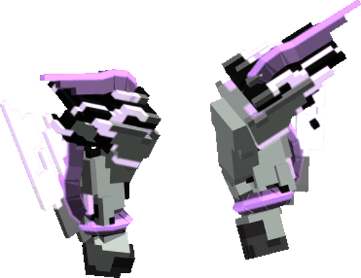 Hurricane Gauntlets : VX Aura Mecha Gear