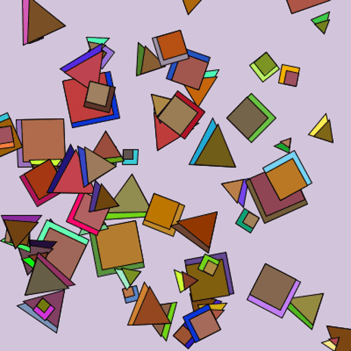 Squares & Triangles 42