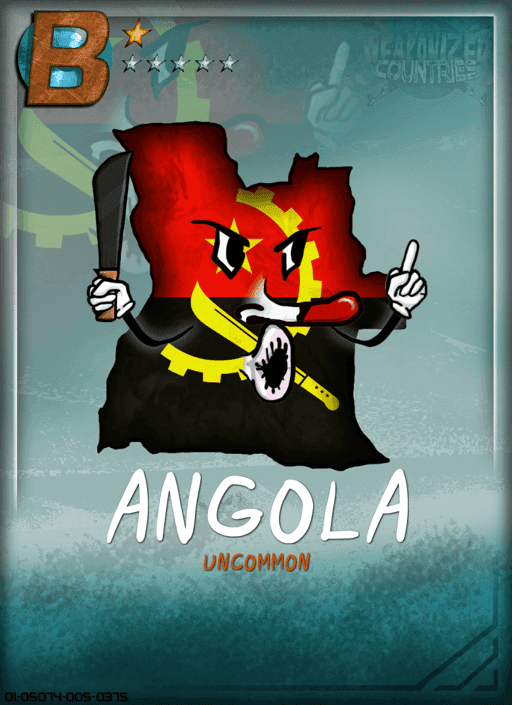 Weaponized Countries #5074 Angola