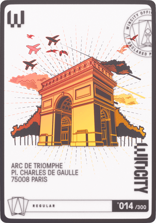 Arc de Triomphe REGULAR #14