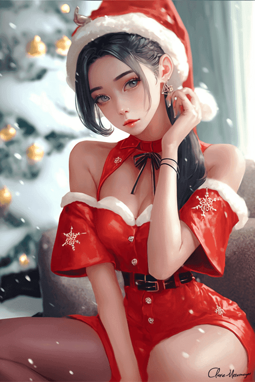 santa costume girl 04