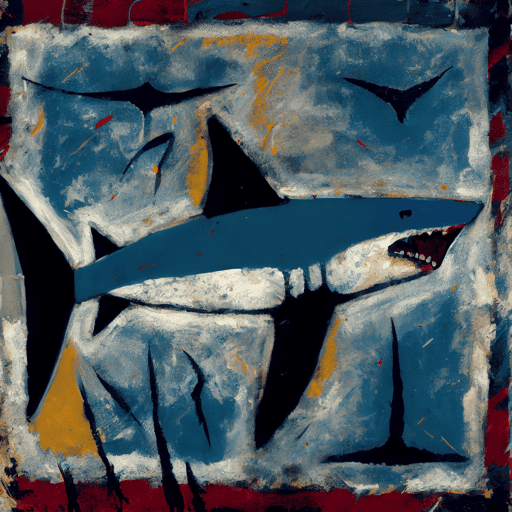 Abstract Shark by Kimi #11