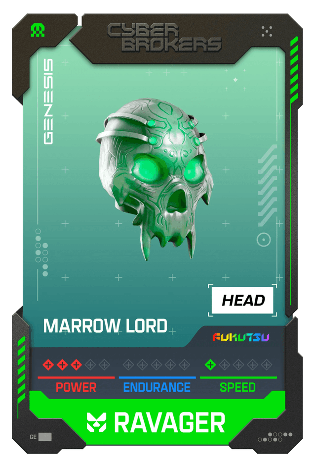 Marrow Lord Ravager Head