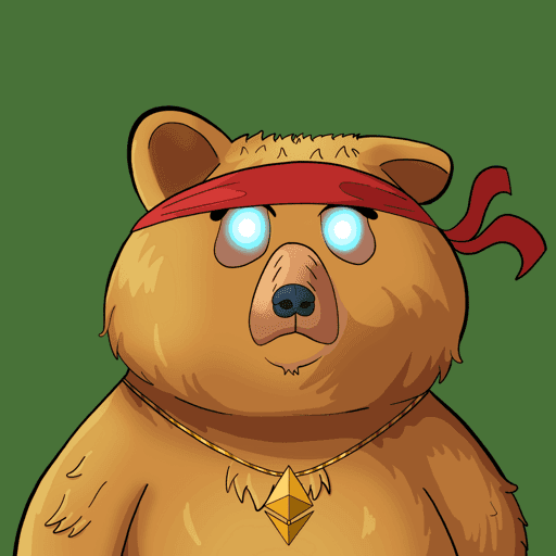 #2060 • Scratchy Cozy Toffee Bear