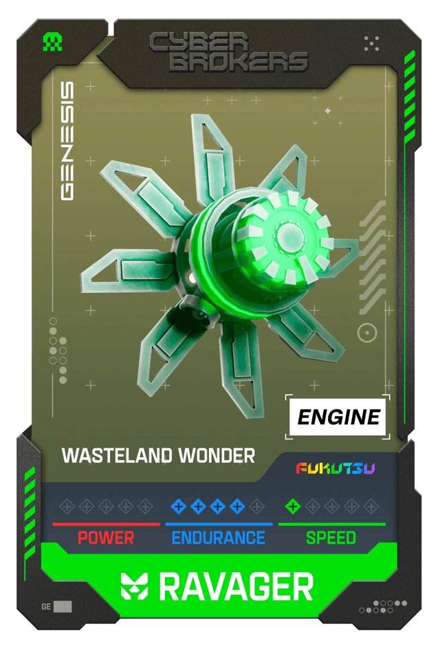 Wasteland Wonder Ravager Engine