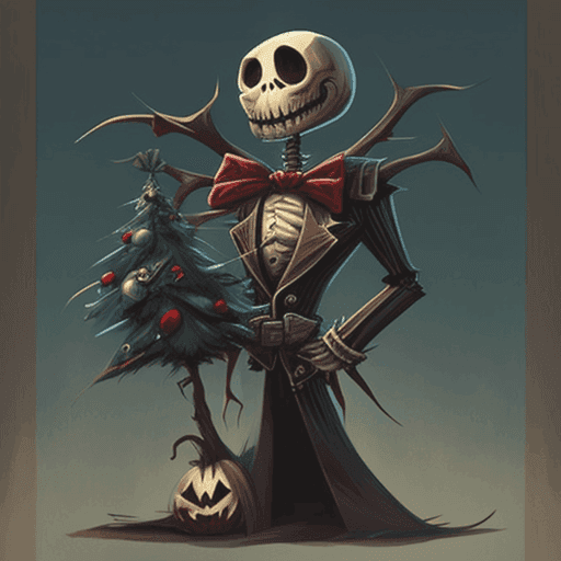 Santa Skellington #10