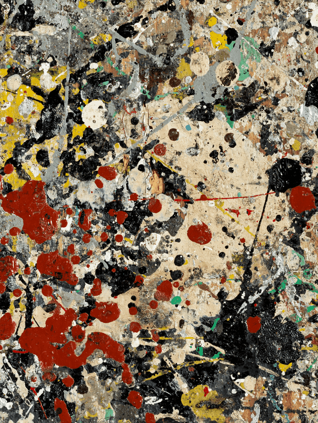 Jackson Pollock Studio 01 - #94