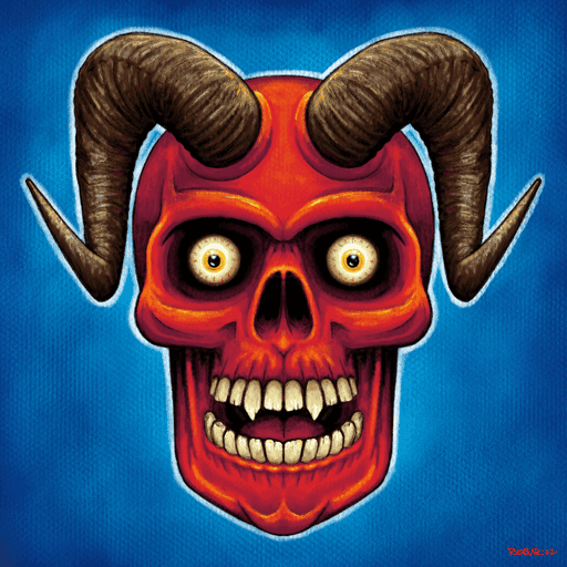 Skull 1/1 #1 - Demon