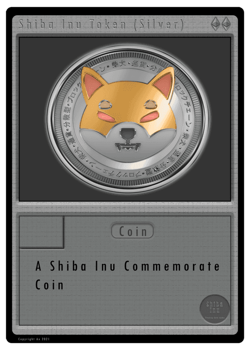 Shiba Inu Coin (Silver)