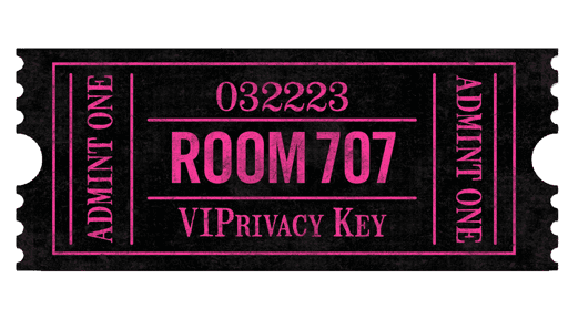 THE ROOM 707 TICKET - 032223