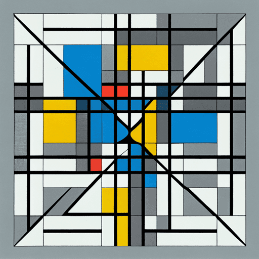 Mondrian's Labyrinth by Lilia #25